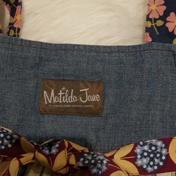 Turtledove Knot Dress Paint by Numbers Size 2T Matilda Jane blue tan - Picture 5 of 6